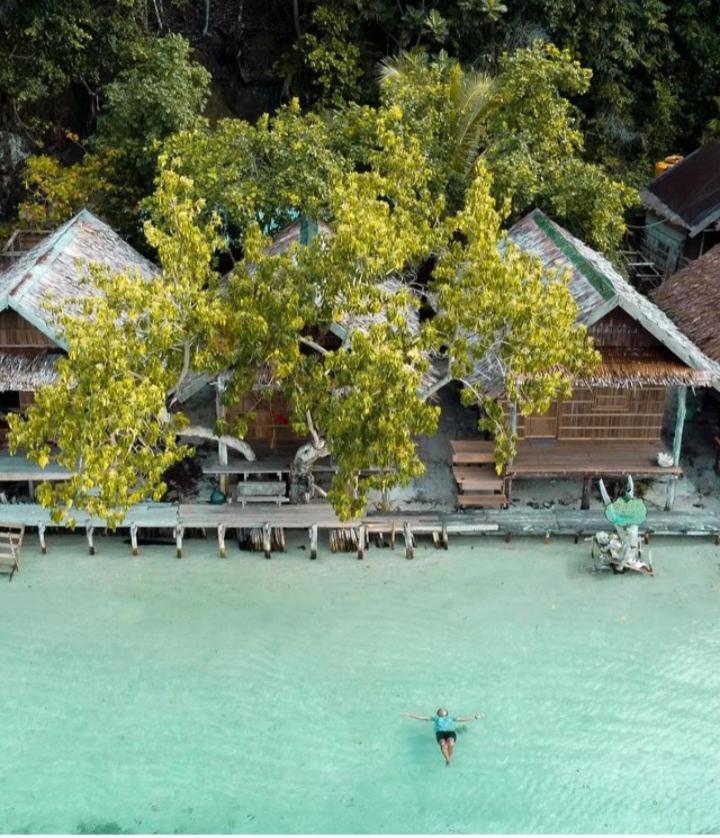 Mambetron Homestay Raja Ampat Pulau Mansuar Экстерьер фото